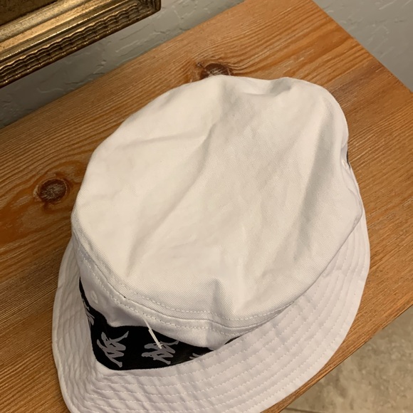🆕 KAPPA Unisex 222 Banda Active Bzahlab White Cotton Bucket Hat Size 59 - Picture 12 of 12